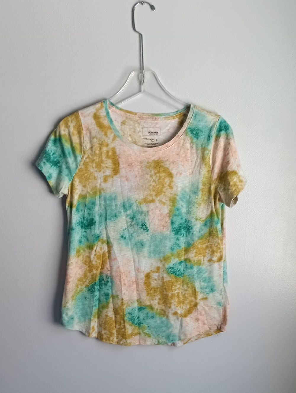 Sonoma Short Sleeve Tie-Dye Crew Tee Shirt